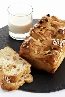 Cramique au sucre et raisins